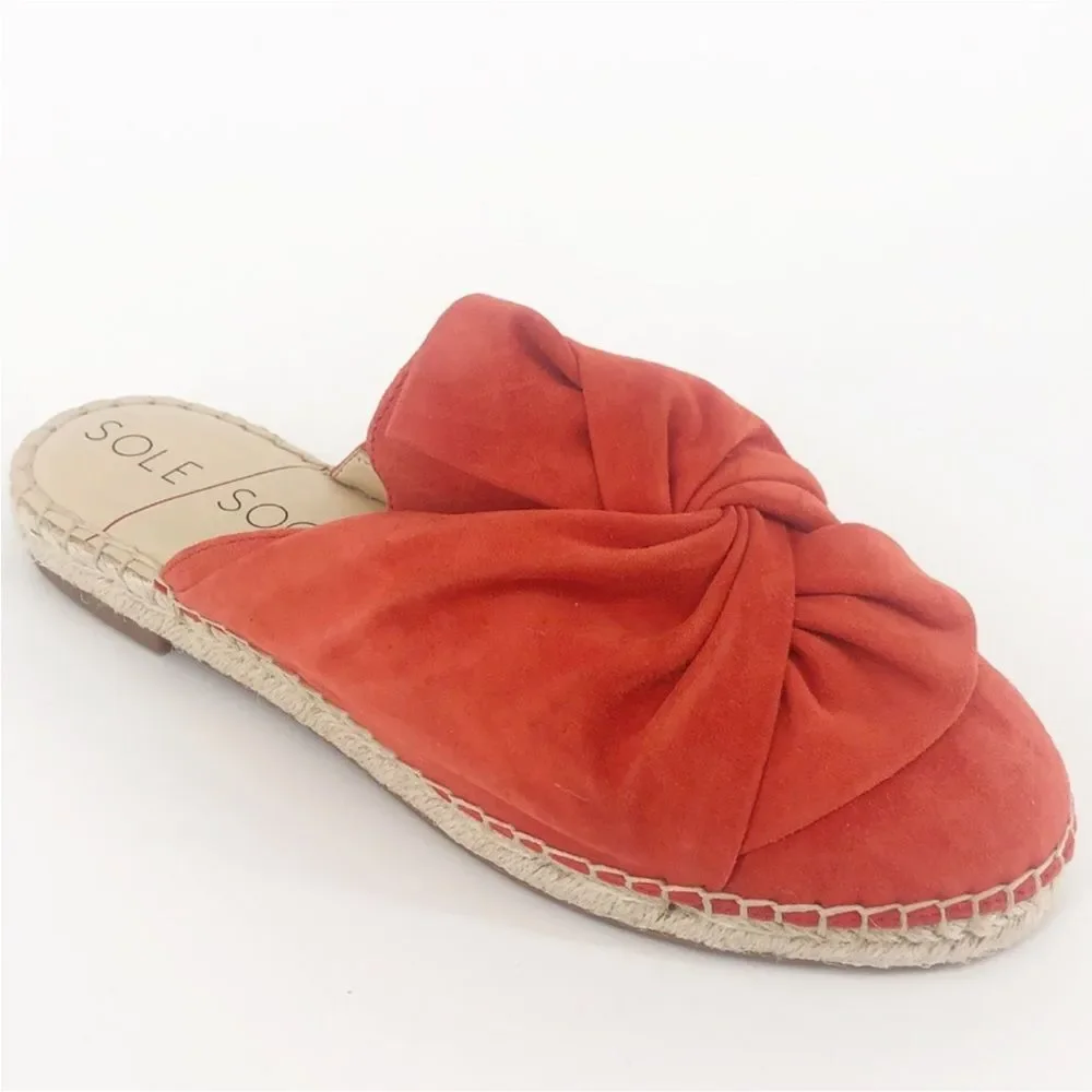 Sole Society Sammie Coral Espadrille Slides